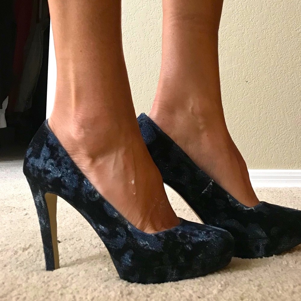 Hard to find Diesel Ashly platform heels 👠 size 8 like new